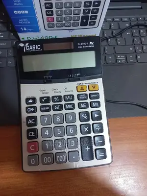 Business Calculator With Money Detector Light Attached