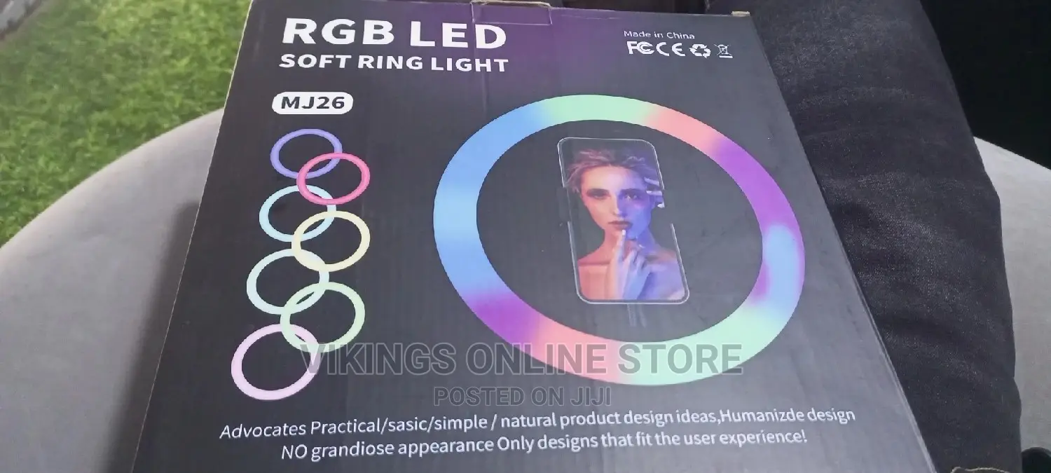 RGB LED Soft Ring Light With Stand