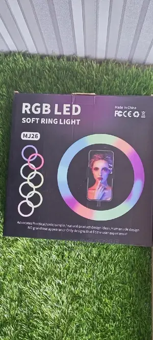 RGB Ring Light With Its Tripod 10 Inch Multiple Coloured
