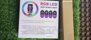 RGB Ring Light With Its Tripod 10 Inch Multiple Coloured