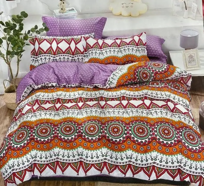 4pc 6*6 Duvet/Bedcover
