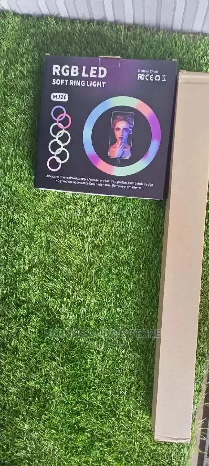 RGB LED Soft Ring Light With Stand