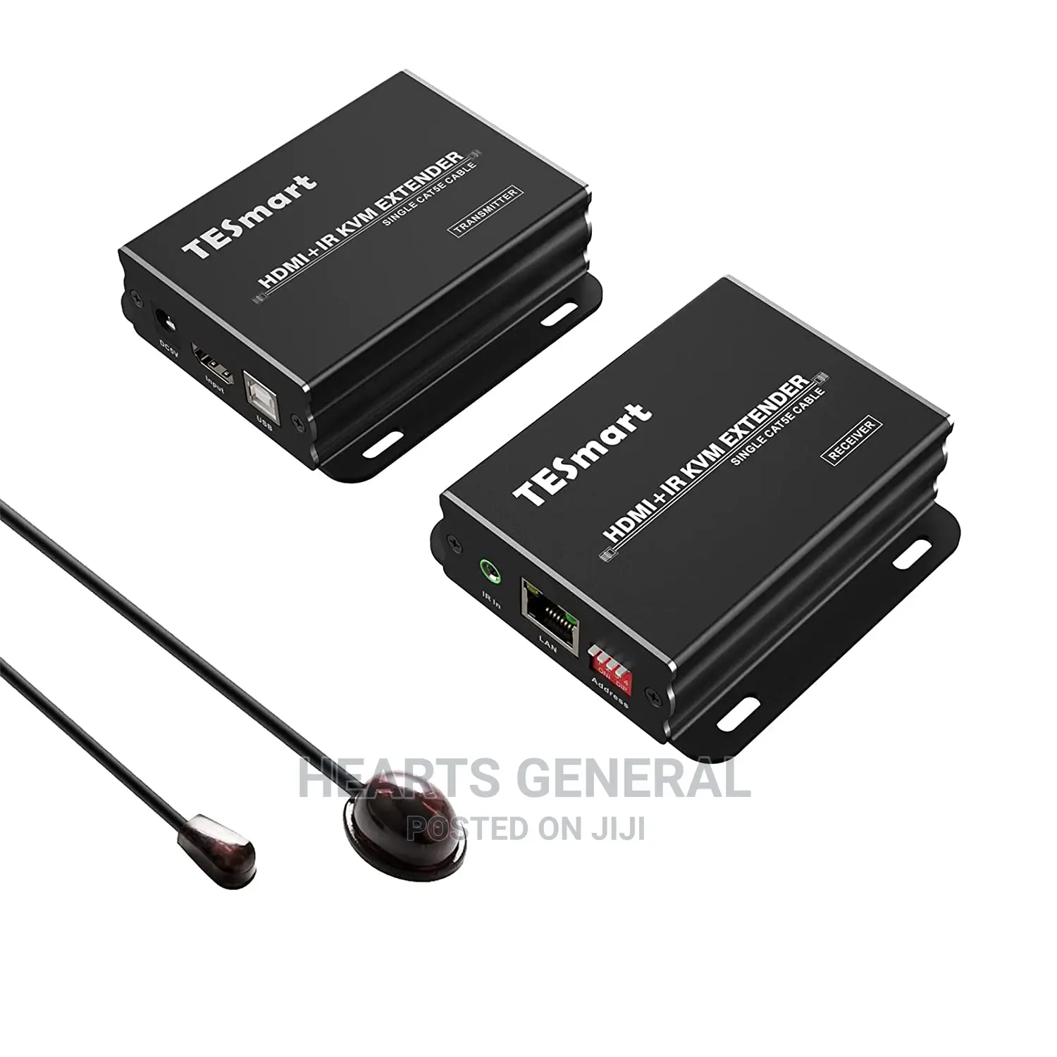 Tesmart 120M HDMI KVM Extender Over Ehernet TCP/IP Cat5e/6