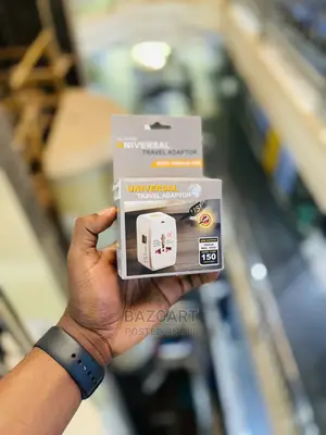 International Travel Power Adapter With 2 Usb Ports
