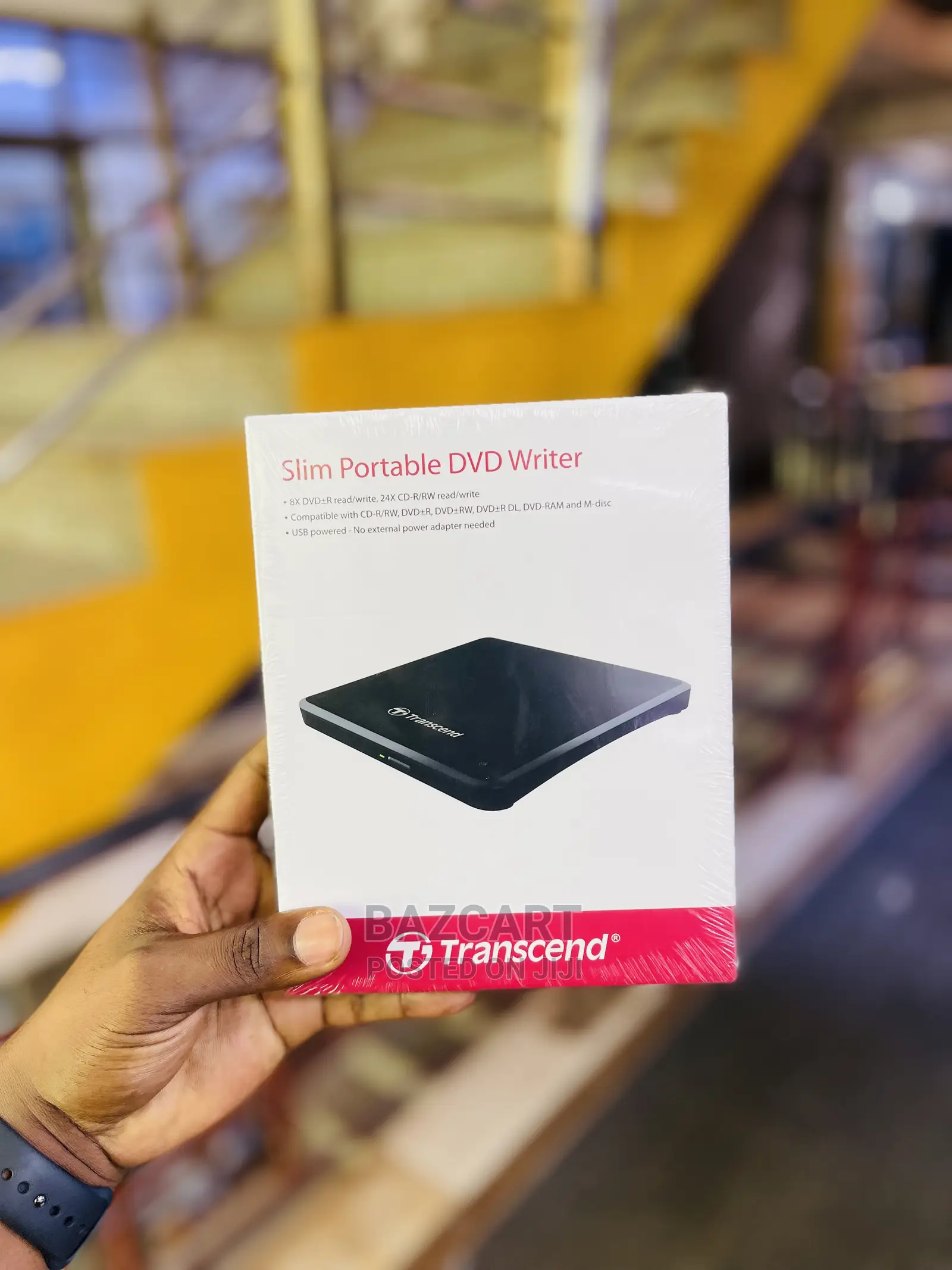 Transcend Slim Portable External Cd / Dvd Reader and Writter