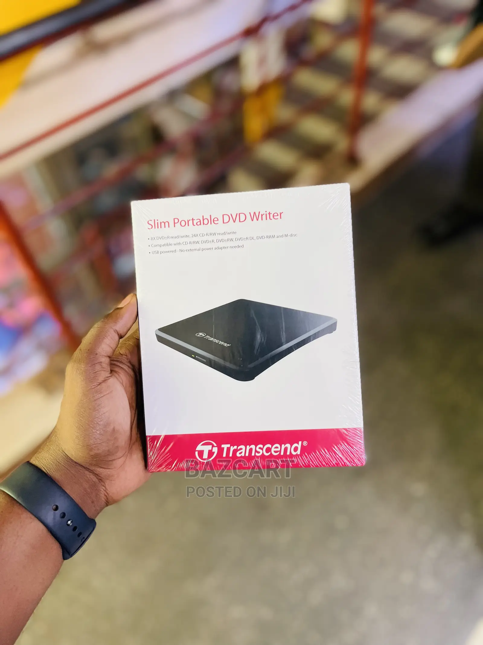 Transcend Slim Portable External Cd / Dvd Reader and Writter