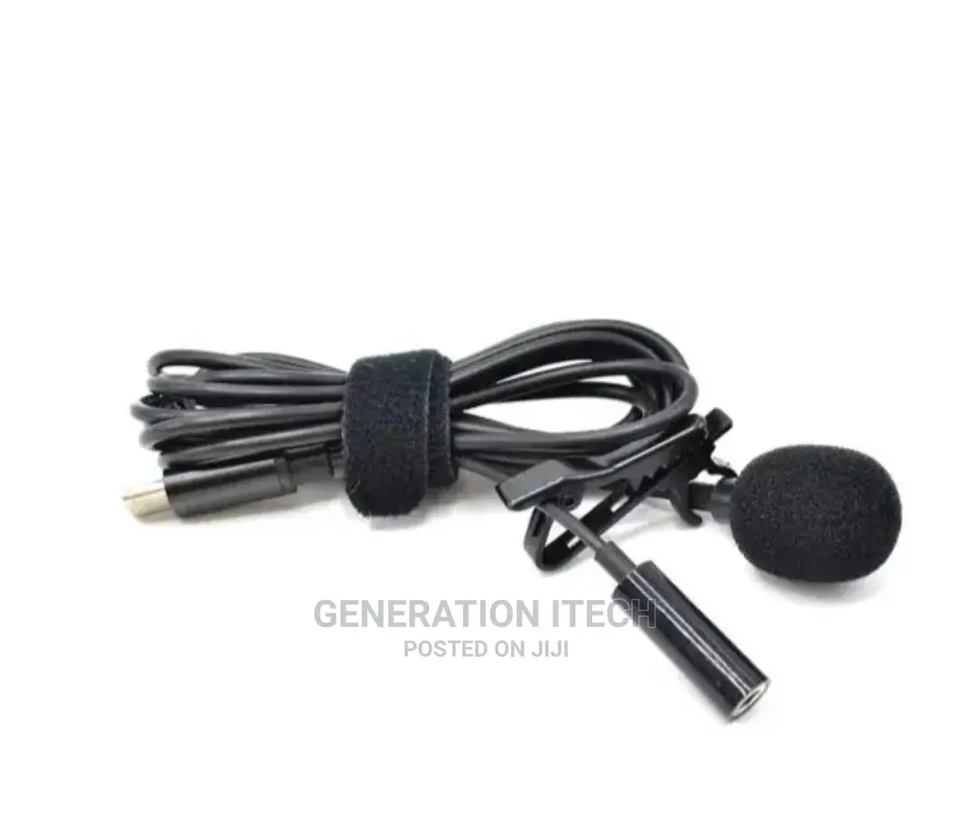 Lavalier Microphone Type C With Headphone Play Back