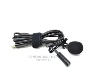 Lavalier Microphone Type C With Headphone Play Back