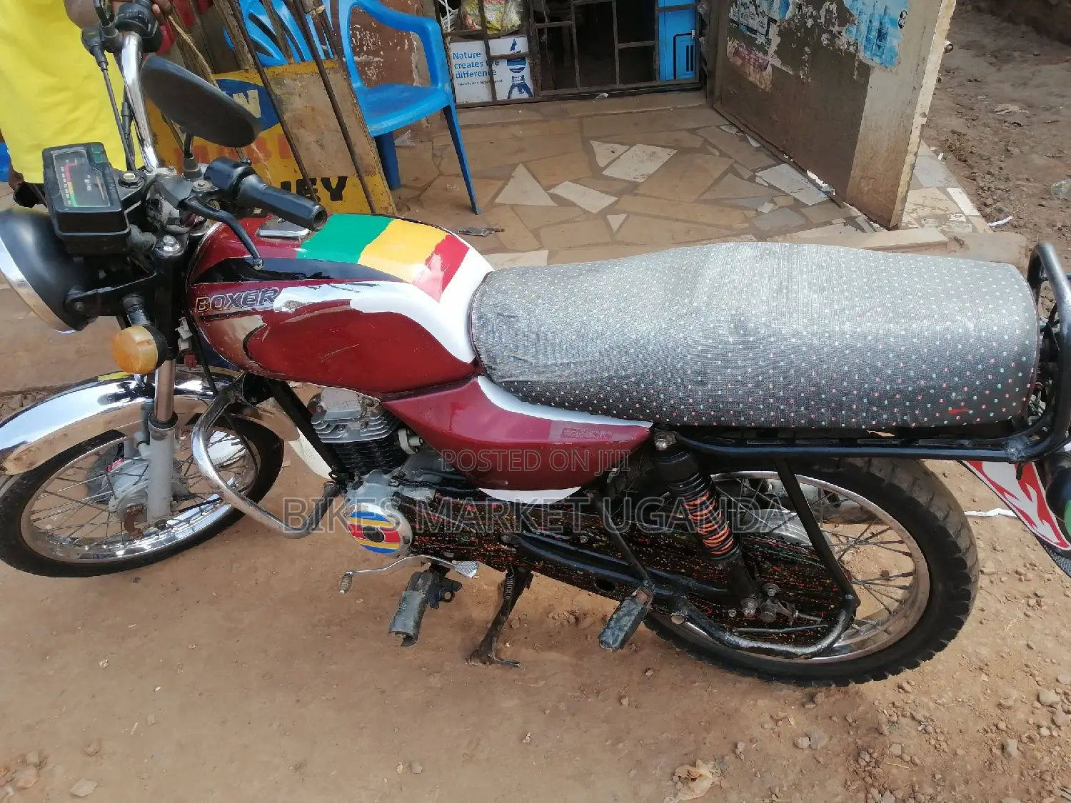 Bajaj Boxer 2015 Red