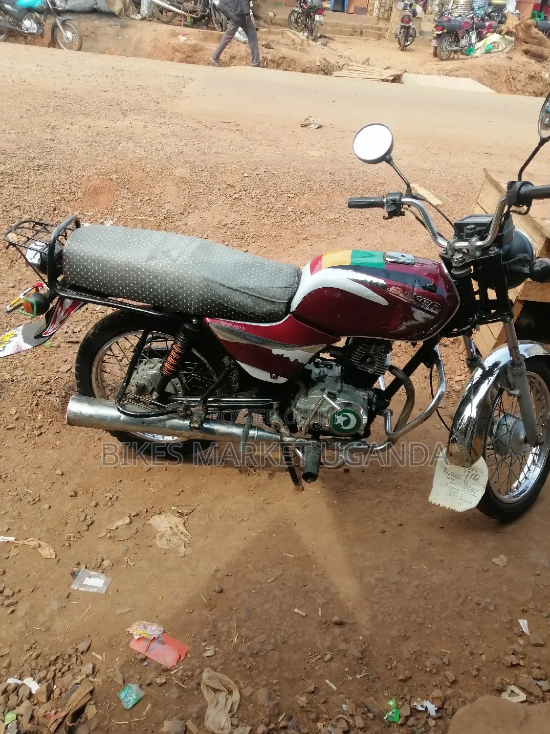 Bajaj Boxer 2015 Red