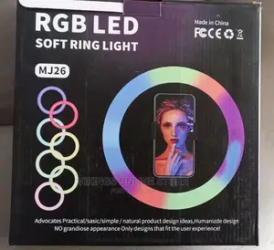 Mj26 Rgb LED Soft Ring Light.