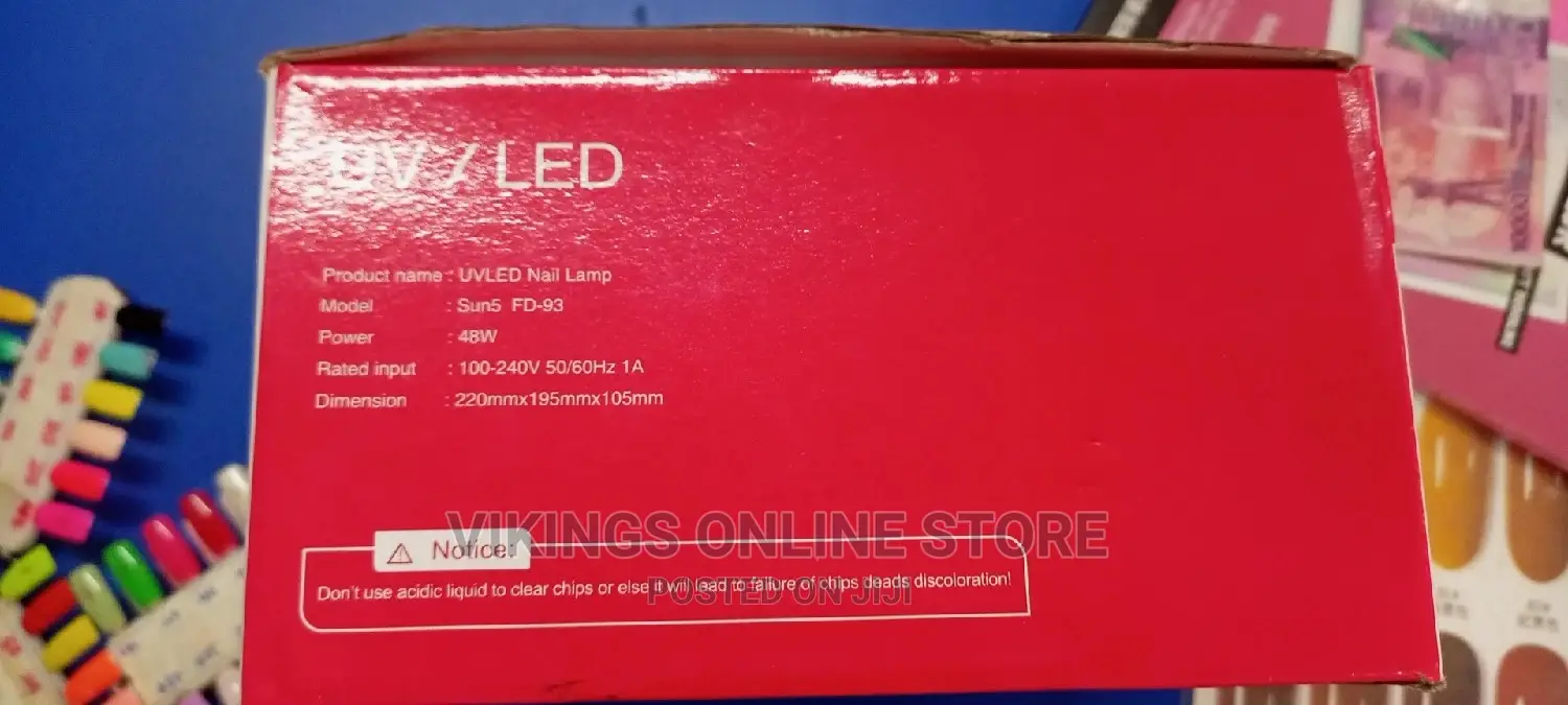 Sun5 Uv Led Nail Lamp.