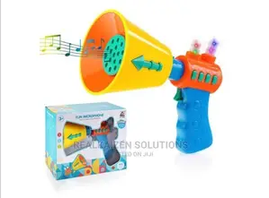Children Educational Music Light Megaphone Fun Microphone