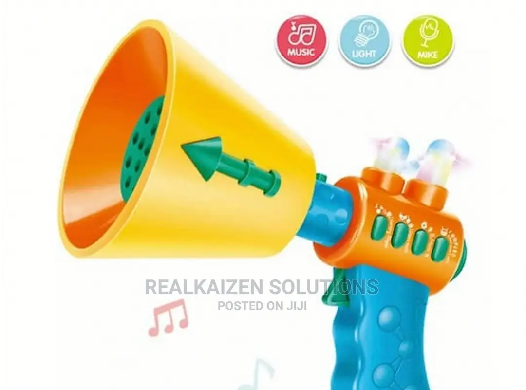 Children Educational Music Light Megaphone Fun Microphone