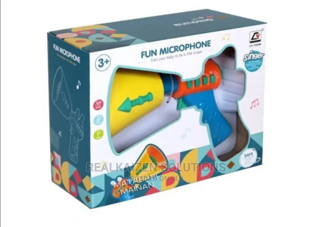 Children Educational Music Light Megaphone Fun Microphone