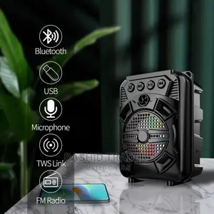 Portable Blue Tooth Speaker Rgb Light