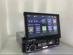 Single Din Flip Out Touchscreen Radio