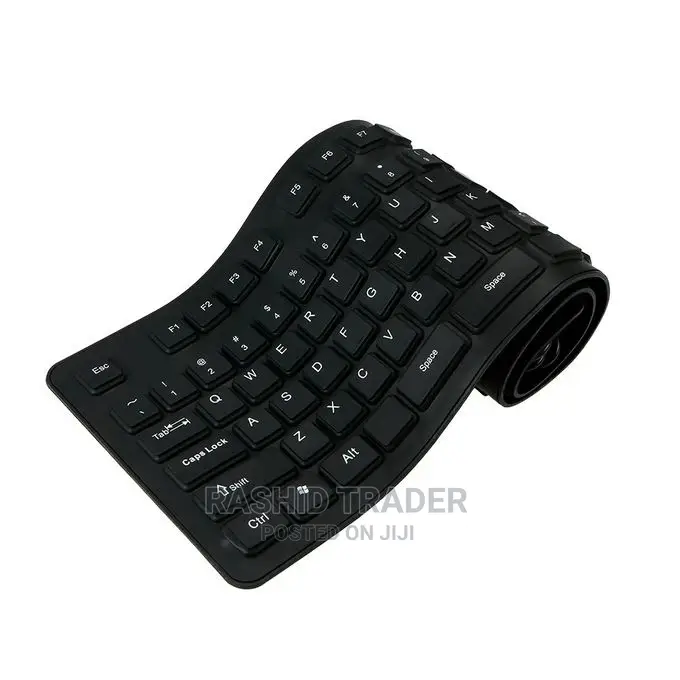 External Flexible USB Keybord 108 Keys