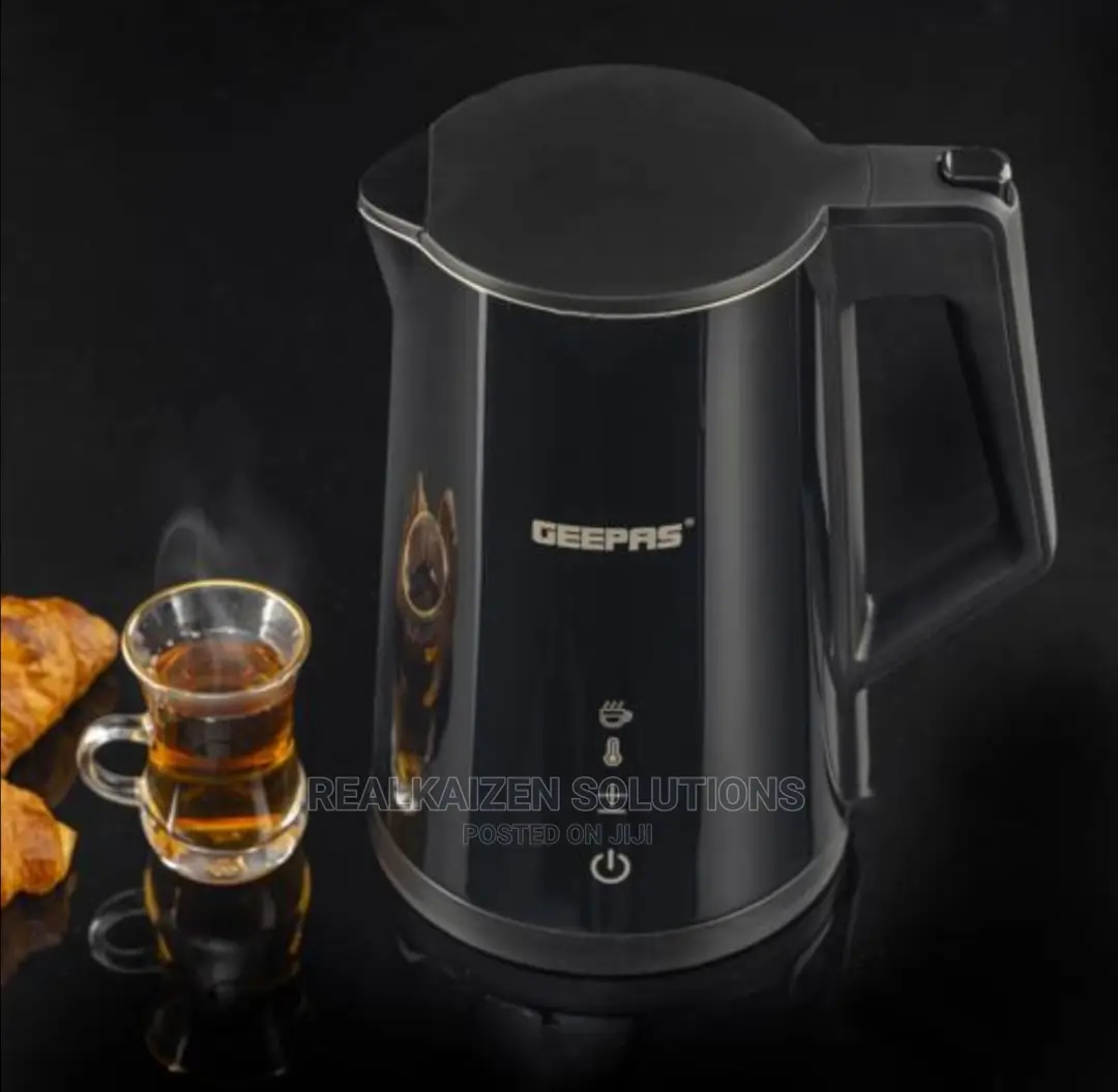 GEEPAS 1.7L Digital Boil Dry Protection Temp Display Kettle