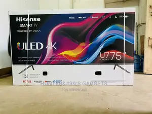 Hisense Uled 75inc Smart With Dolby Atmos Sound Technology Brand New