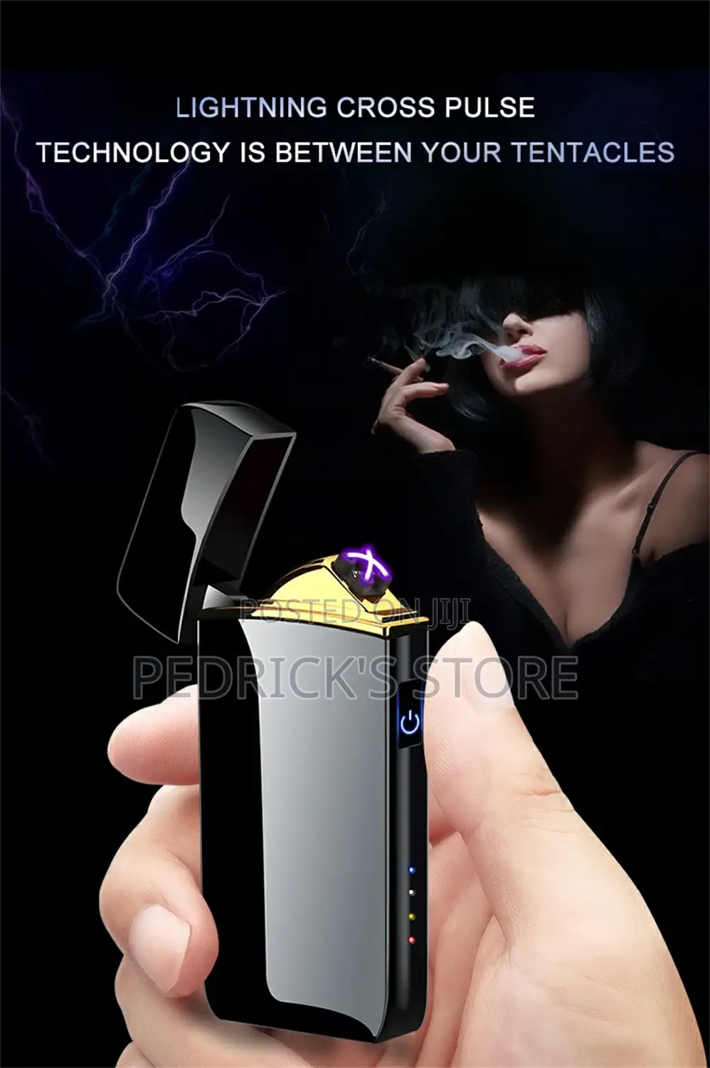 Smart Touch Sensitive Electric Rechargeable Lighter
