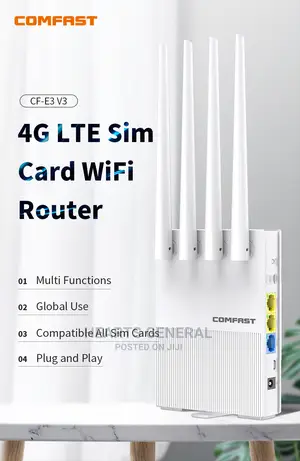 4G Internet Wifi Router (Router, Access Point and Bridge)