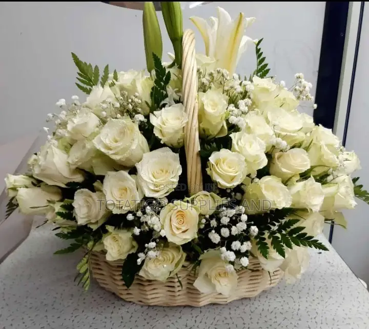 Flower Basket Bouquet
