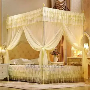 4 Stands Square Mosquito Net