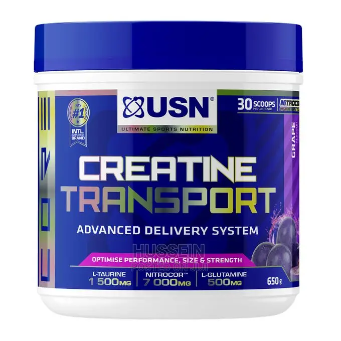 USN Creatine Transport System - 650g - Grape,Orange