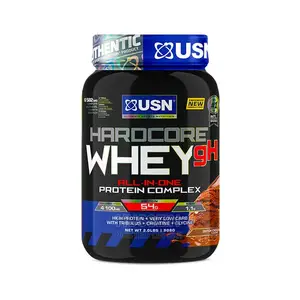 USN Hardcore Whey GH - 908g (2 Lbs) in All Flavours