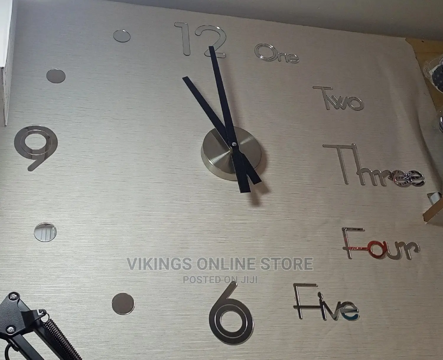 3d Classy Wall Clock