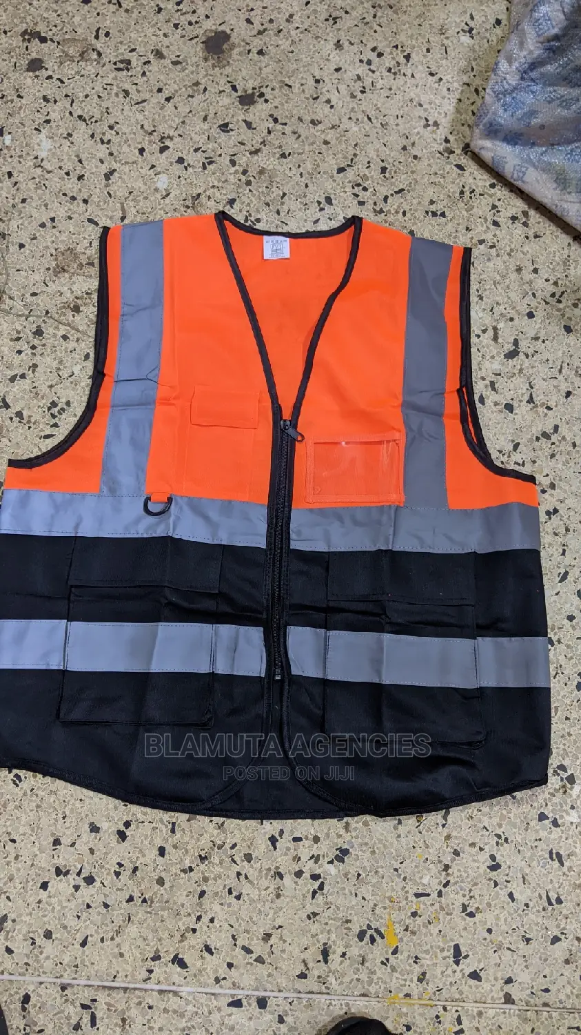 Reflector Vest Double Colour (Orange and Black