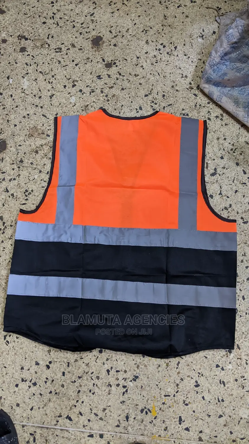 Reflector Vest Double Colour (Orange and Black