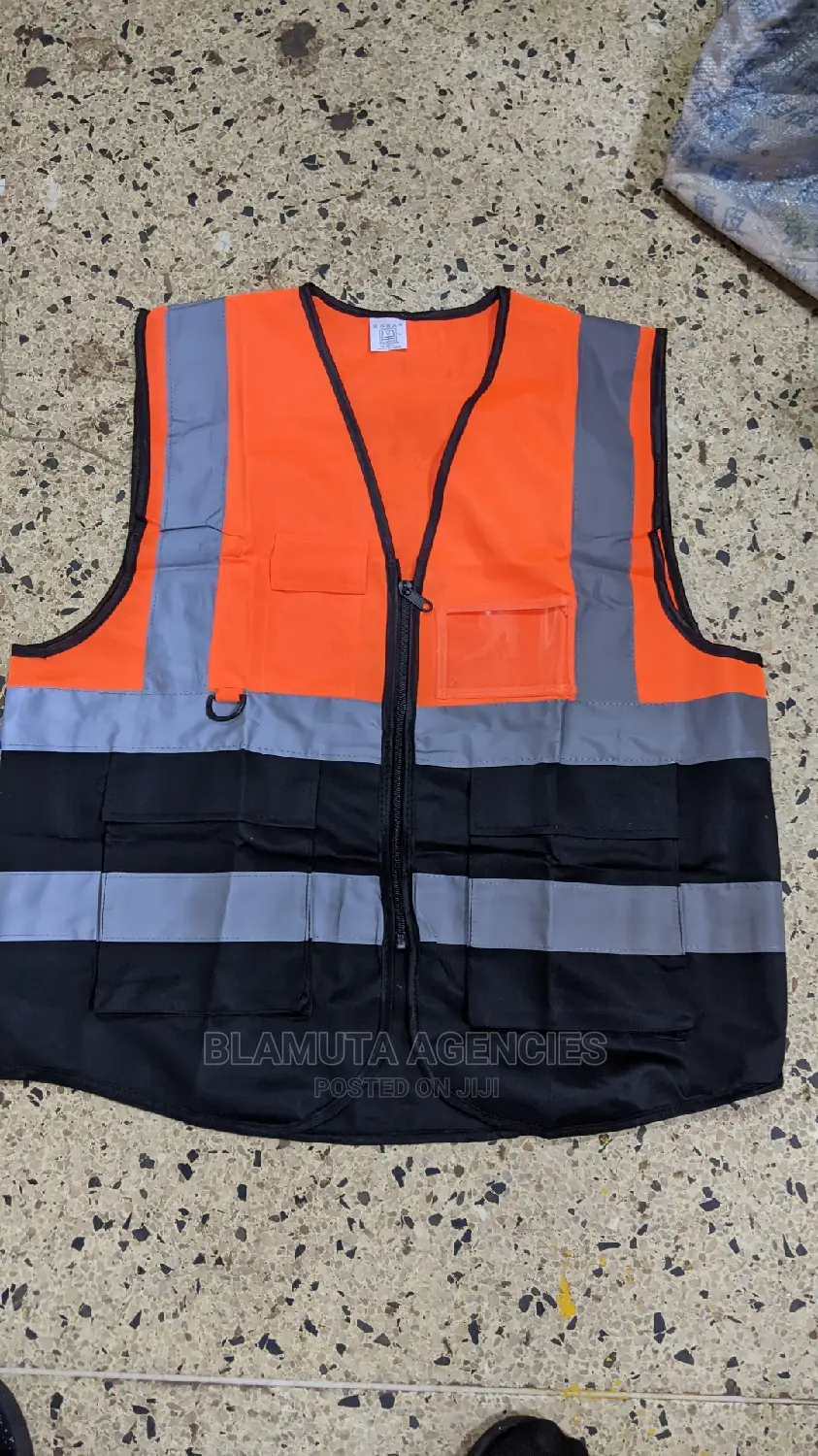 Reflector Vest Double Colour (Orange and Black