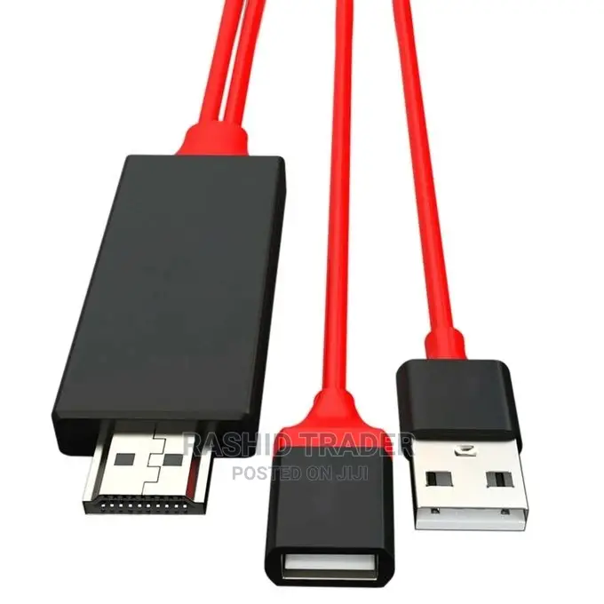 Hdmi Mirroring Cable to HDTV Adapter for iPhone