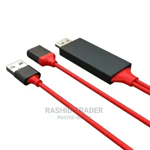Hdmi Mirroring Cable to HDTV Adapter for iPhone