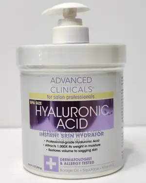 Advanced Clinicals Anti-Aging Hyaluronic Acid Cream