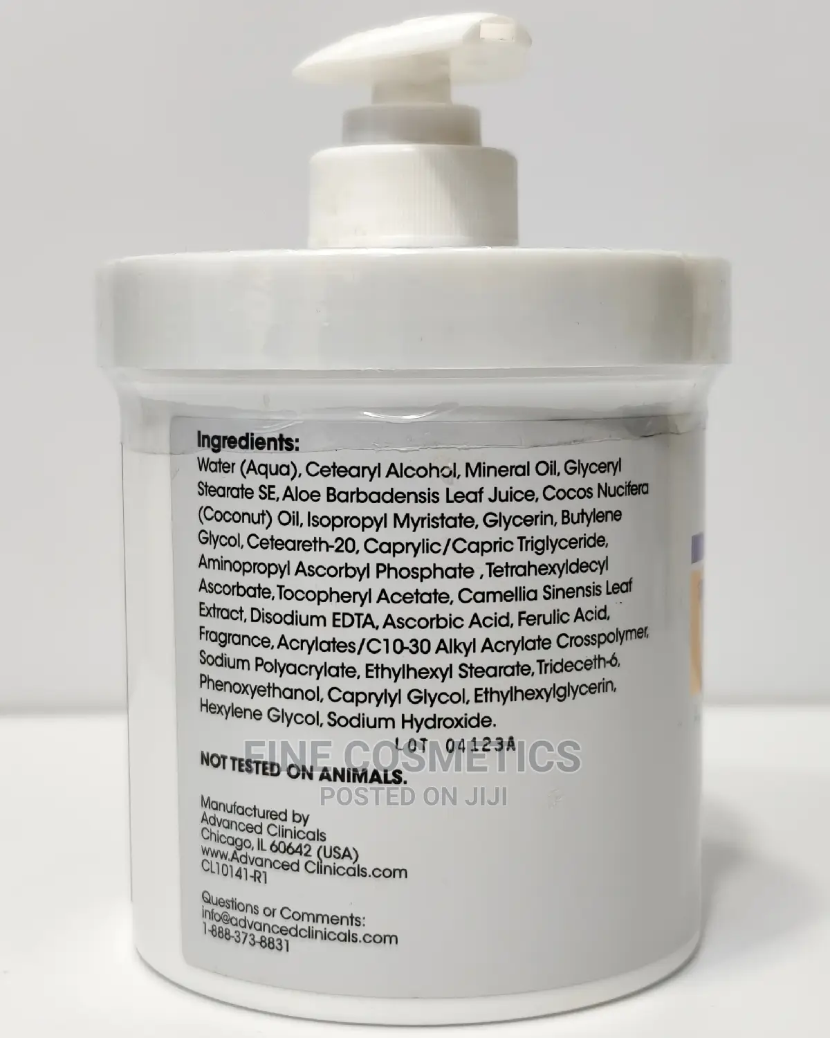 Advanced Clinicals Vitamin C Brightening Dark Spots Cream