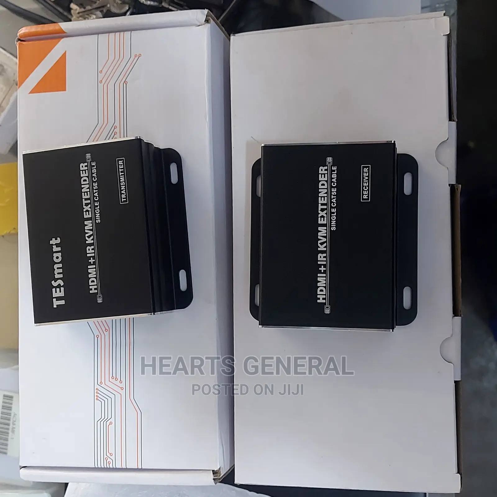 Tesmart 120M HDMI KVM Extender Over Ehernet TCP/IP Cat5e/6