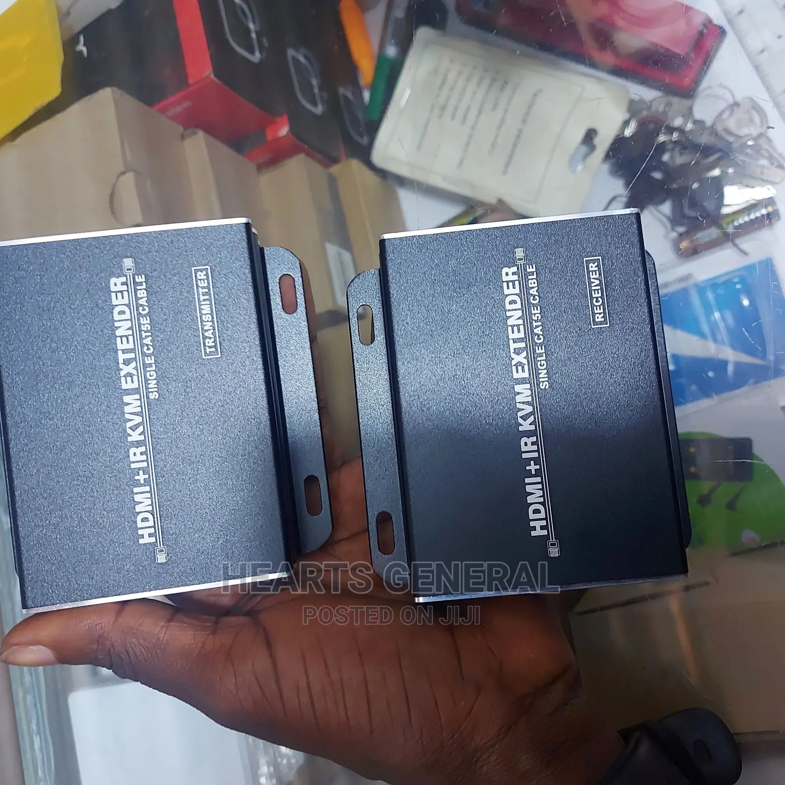 Tesmart 120M HDMI KVM Extender Over Ehernet TCP/IP Cat5e/6
