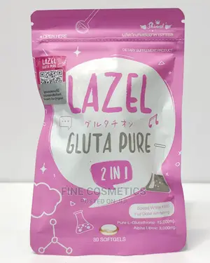LAZEL Pure Gluta 2-In-1 Speed White Full Dose 30 Gel Tabs
