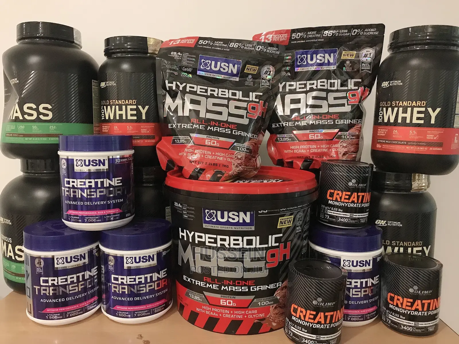 Hyperbolic Serious Mass Gainer - French Vanilla 1kg