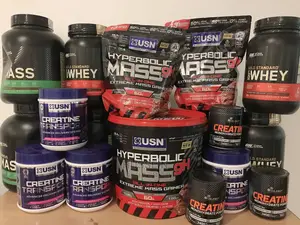 Hyperbolic Serious Mass Gainer - French Vanilla 1kg