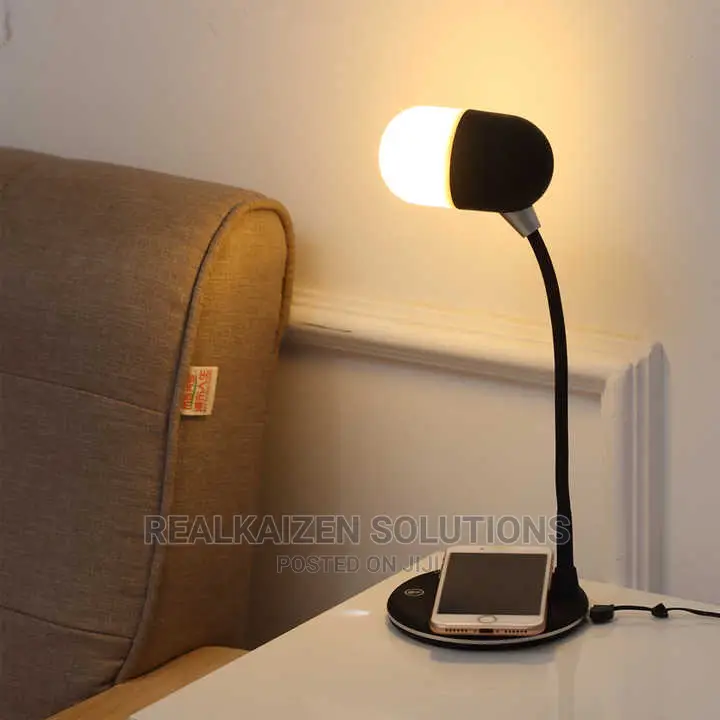 POLAROID Lamp Speaker With Wireless Charging and Bluetooth