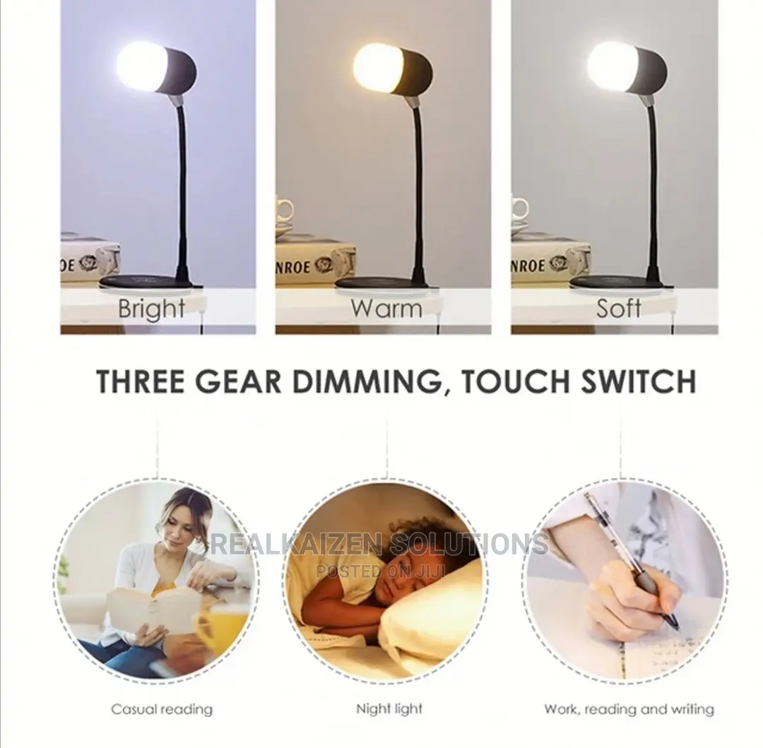 POLAROID Lamp Speaker With Wireless Charging and Bluetooth