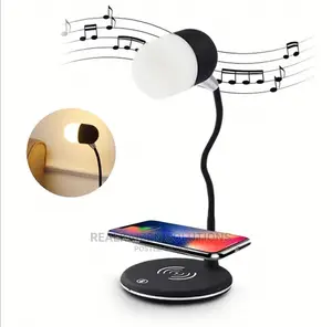 POLAROID Lamp Speaker With Wireless Charging and Bluetooth