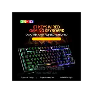 Color Lighting Wired Gaming Keybord