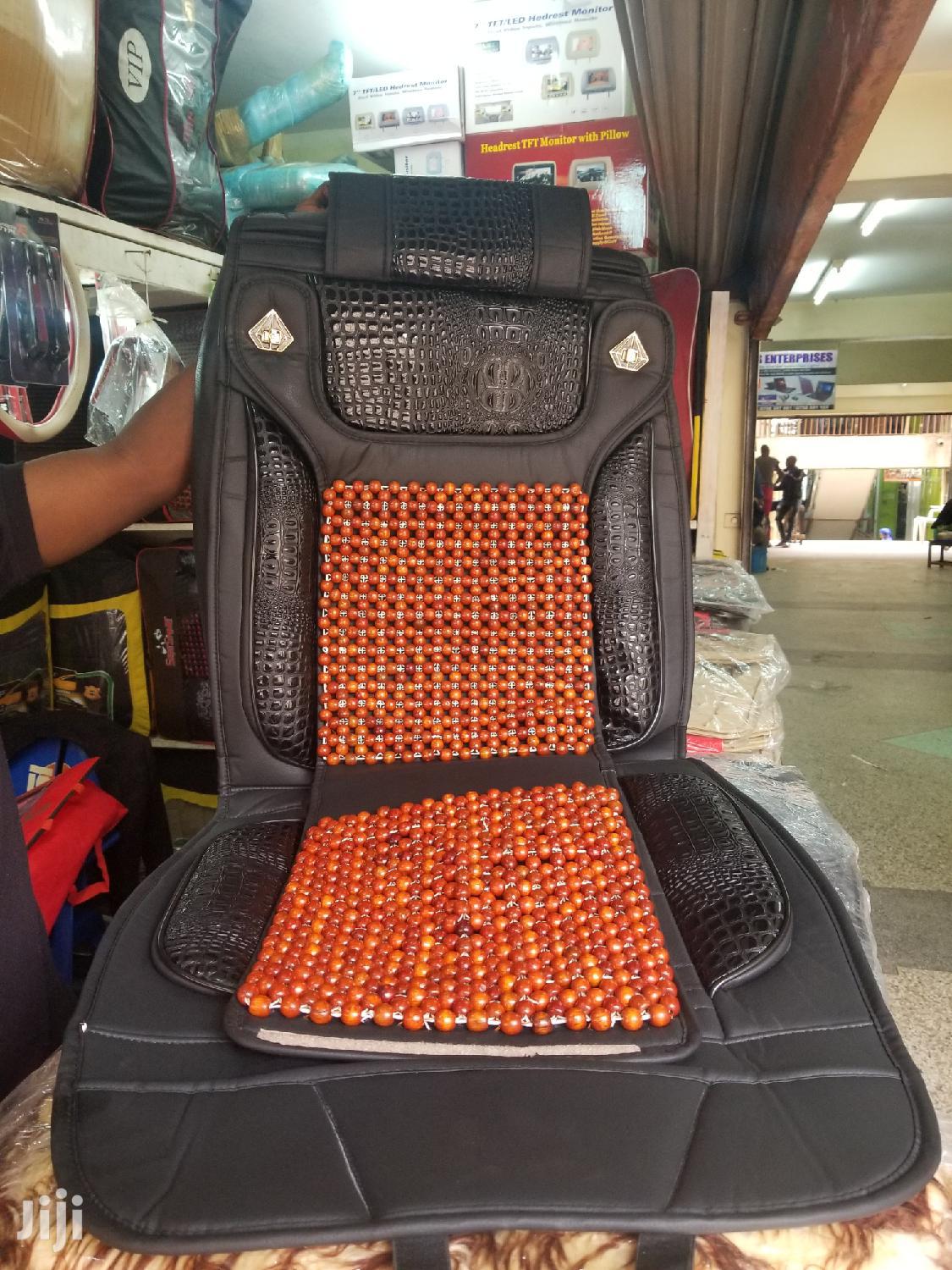 Black Beads Car Seat Covers