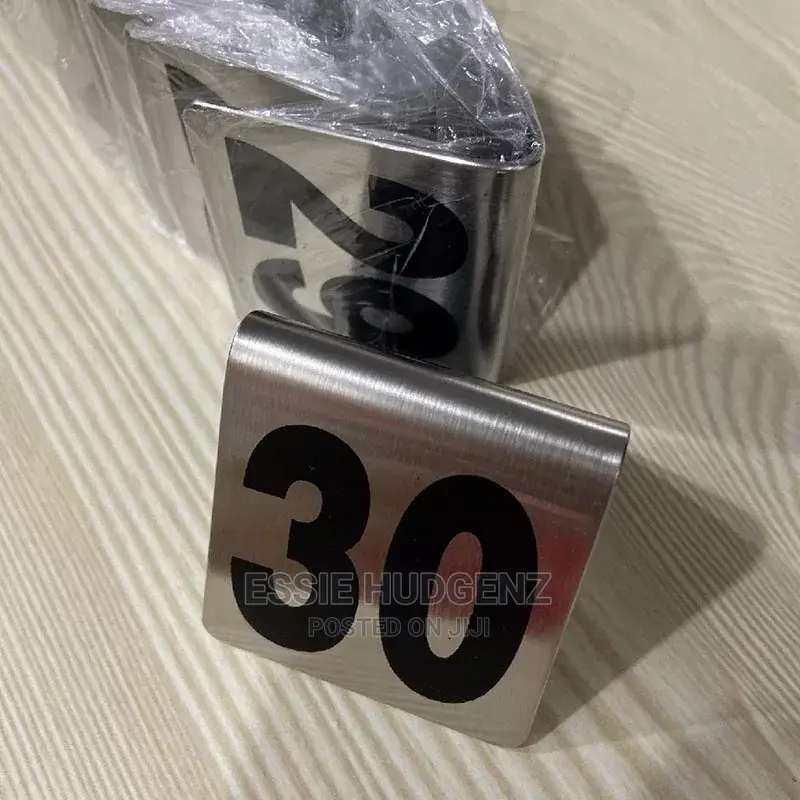 10pcs Set Table Numbers
