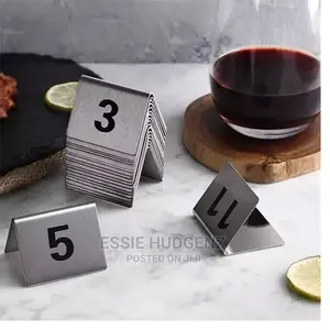 10pcs Set Table Numbers